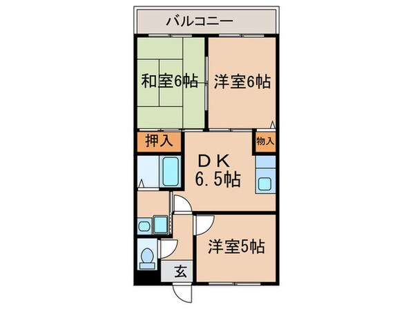 アヴァンセ一里山の物件間取画像